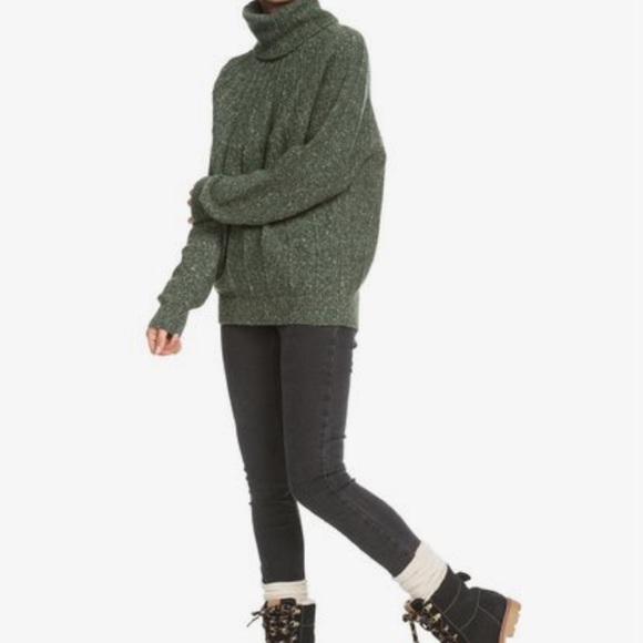 π Roxy Love Last Forever - Turtle Neck Sweater for Women π - Picture 6 of 10